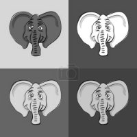 Черно-белое