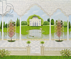 Постер Баринг Марк (совр) Le Chateau Rose, 1993 Постер Баринг Марк (совр) Le Chateau Rose, 1993