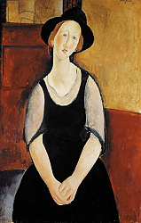Постер Модильяни Амедео (Amedeo Modigliani) Portrait of Thora Klinckowstrom Постер Модильяни Амедео (Amedeo Modigliani) Portrait of Thora Klinckowstrom