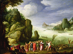 Постер Брил Поль Christ Healing the Possessed of Gerasa, 1608 Постер Брил Поль Christ Healing the Possessed of Gerasa, 1608