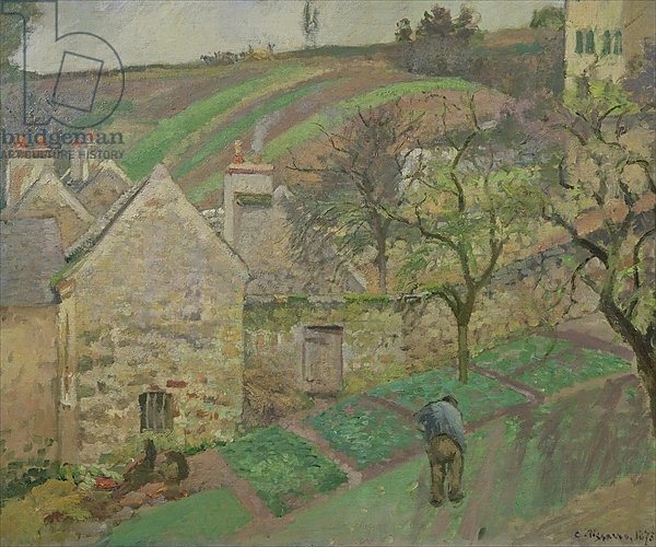 Hillside of the Hermitage, Pontoise, 1873