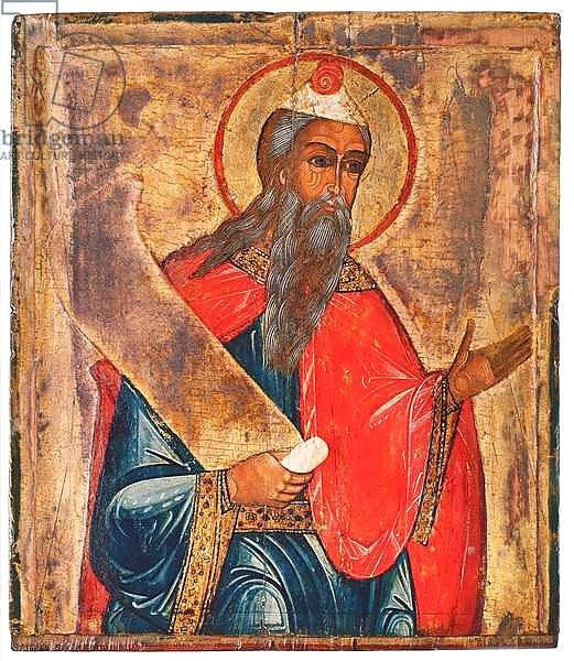 Icon depicting a prophet, Moscow School