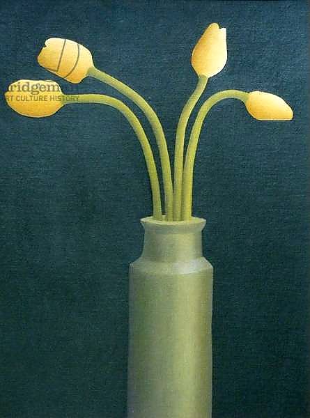 Four Yellow Tulips, 1982