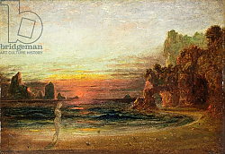Постер Данби Франсис Study for 'Calypso's Grotto', c.1843 Постер Данби Франсис Study for 'Calypso's Grotto', c.1843