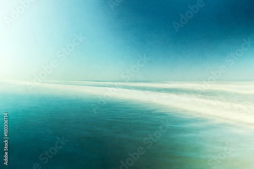 Постер Абстрактный вид на море