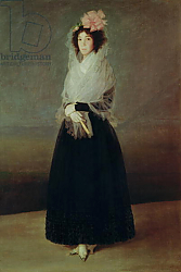 Постер Гойя Франсиско (Francisco de Goya) Portrait of the Countess of Carpio Marquesa de la Solana, c.1793 Постер Гойя Франсиско (Francisco de Goya) Portrait of the Countess of Carpio Marquesa de la Solana, c.1793