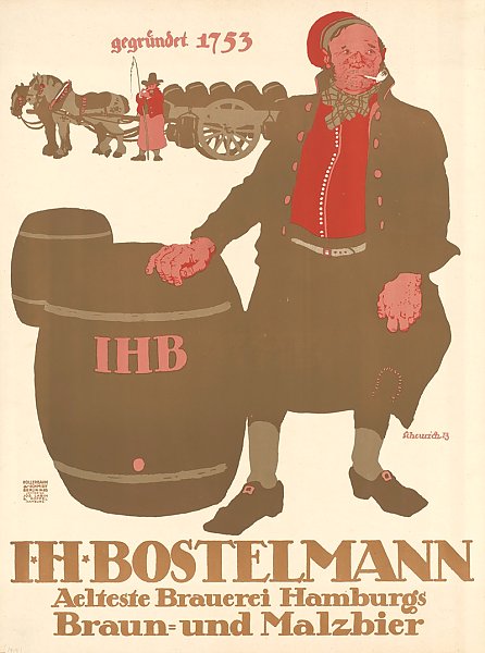 I.H. Bostelmann. Älteste Brauerei Hamburgs