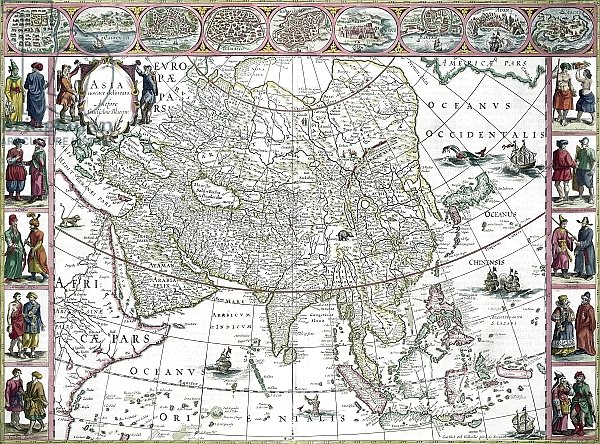 Asia noviter delineata, 1617