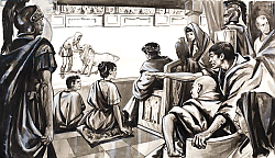 Постер Квинто Надир (дет) Androcles and the Lion, from 'Tales from Many Lands', 1964 Постер Квинто Надир (дет) Androcles and the Lion, from 'Tales from Many Lands', 1964