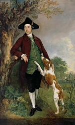 Постер Гейнсборо Томас Portrait of George Venables Vernon, 2nd Lord Vernon, 1767 Постер Гейнсборо Томас Portrait of George Venables Vernon, 2nd Lord Vernon, 1767