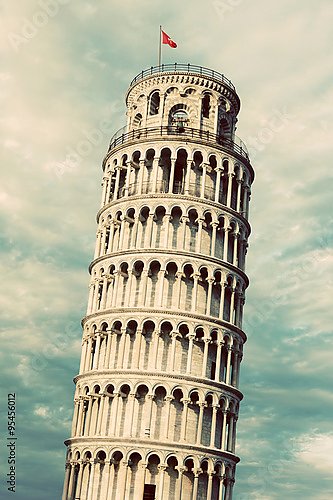 Италия, Тоскана. Пизанская башня