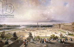 Постер Боссоли Карло Place de la Concorde, Paris, 1853 Постер Боссоли Карло Place de la Concorde, Paris, 1853