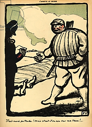 Постер Валлоттон Феликс A landowner kills a tramp, 1st March 1902 Постер Валлоттон Феликс A landowner kills a tramp, 1st March 1902