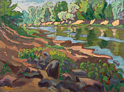 Постер Мартонфи-Бенке Марта On the Shady Side of River Koros Постер Мартонфи-Бенке Марта On the Shady Side of River Koros