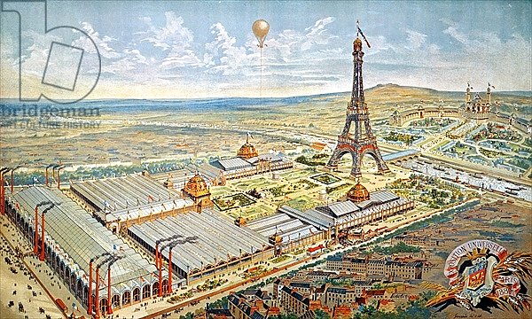 General View of the Universal Exhibition, Paris, 1889