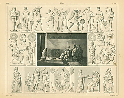 Постер Боги и божества римской мифологии