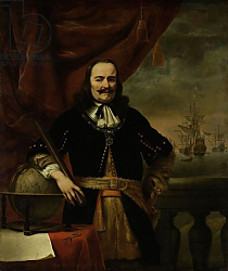 Постер Бол Фердинанд Michiel de Ruyter as Lieutenant-Admiral, 1667 Постер Бол Фердинанд Michiel de Ruyter as Lieutenant-Admiral, 1667