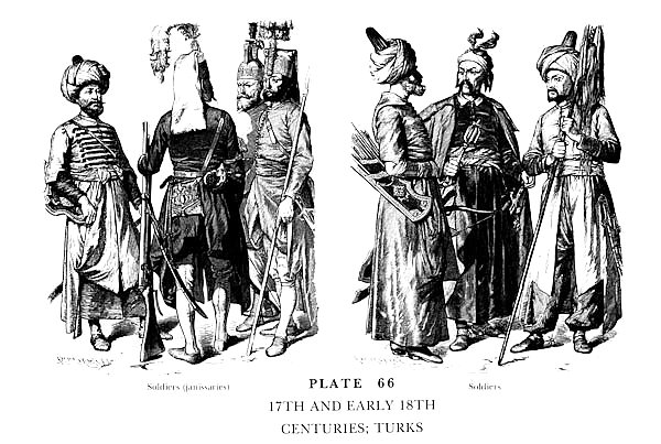 XVIIè et début XVIIIè Siècles, Turquie, 17Th  and early 18Th centuries, Turks 2