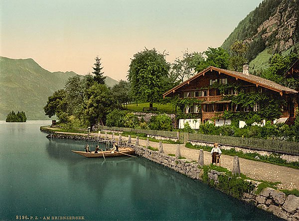 Швейцария. Бриенцское озеро