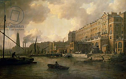 Постер Марлоу Уильям View of the Adelphi From the River Thames Постер Марлоу Уильям View of the Adelphi From the River Thames