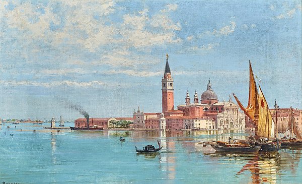 Постер Брандис Антуанетта Venice, a View of San Giorgio Maggiore