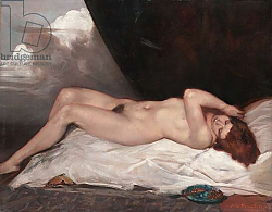 Постер Бернард Эмиль Nude with a Cup of Cherries, 1933 Постер Бернард Эмиль Nude with a Cup of Cherries, 1933