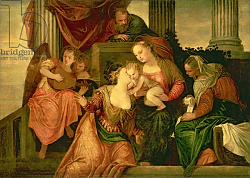 Постер Веронезе Паоло The Mystic Marriage of Saint Catherine, c.1548 Постер Веронезе Паоло The Mystic Marriage of Saint Catherine, c.1548