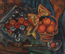 Постер Гертлер Марк Still Life with Pomegranates and Fruit, 1930 Постер Гертлер Марк Still Life with Pomegranates and Fruit, 1930