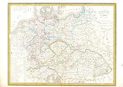 Постер Карта: Германия 1