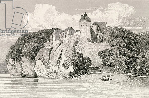 Castle at Tancarville, published 1st October 1821