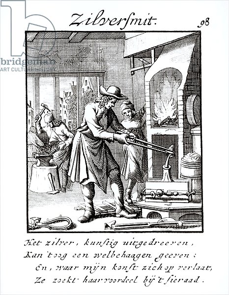 The Silversmith, 1718