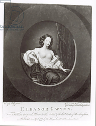 Постер Лелу Питер Eleanor Gwynne engraved by Valentine Green 1777 Постер Лелу Питер Eleanor Gwynne engraved by Valentine Green 1777