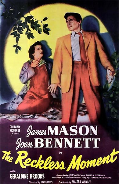 Film Noir Poster - Reckless Moment, The