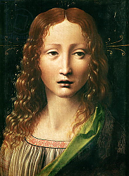 Постер Леонардо да Винчи (Leonardo da Vinci) Head of the Saviour Постер Леонардо да Винчи (Leonardo da Vinci) Head of the Saviour