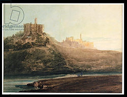 Постер Гиртин Томас Warkworth Castle, Northumberland, c.1798 Постер Гиртин Томас Warkworth Castle, Northumberland, c.1798