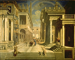 Постер Бордон Парис Emperor Augustus and the Sibyl, 1535 Постер Бордон Парис Emperor Augustus and the Sibyl, 1535