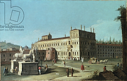 Постер Мариески Микеле View of the Palazzo del Quirinale, Rome Постер Мариески Микеле View of the Palazzo del Quirinale, Rome