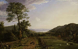 Постер Кропси Джаспер Country Lane to Greenwood Lake, 1846 Постер Кропси Джаспер Country Lane to Greenwood Lake, 1846