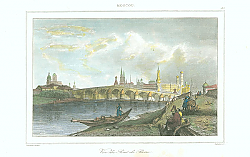 Постер Moscou, Vie du Pont de Pierre