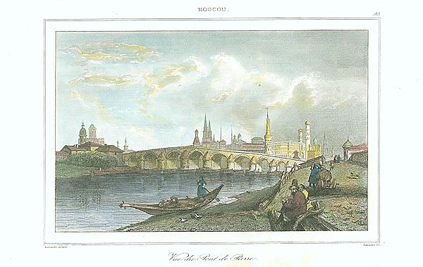 Moscou, Vie du Pont de Pierre