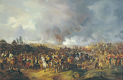 Постер Сражение при Лейпциге с 2 по 7 октября 1813 года. 1844 Постер Сражение при Лейпциге с 2 по 7 октября 1813 года. 1844