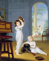 Постер Девис Артур Emily and George Mason, c.1794-95 Постер Девис Артур Emily and George Mason, c.1794-95