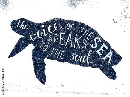 The voice of the sea speaks to the soul 