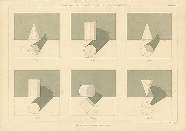 Shadows and Cast Shadow №1 1
