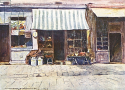 Постер Менпес Мортимер A Cremerie in the Rue St Honore Постер Менпес Мортимер A Cremerie in the Rue St Honore