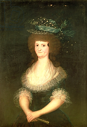 Постер Гойя Франсиско (Francisco de Goya) Portrait of Queen Maria Luisa wife of King Charles IV of Spain 2 Постер Гойя Франсиско (Francisco de Goya) Portrait of Queen Maria Luisa wife of King Charles IV of Spain 2
