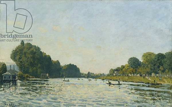 The Seine at Bougival; La Seine a Bougival, 1872