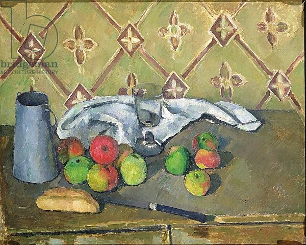 Fruit, Serviette and Milk Jug, c.1879-82