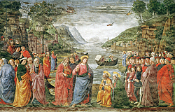 Постер Гирландайо Доменико The Calling of SS. Peter and Andrew, 1481 Постер Гирландайо Доменико The Calling of SS. Peter and Andrew, 1481