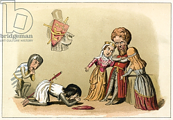 Постер Дойл Ричард King John submits to his brother King Richard Постер Дойл Ричард King John submits to his brother King Richard